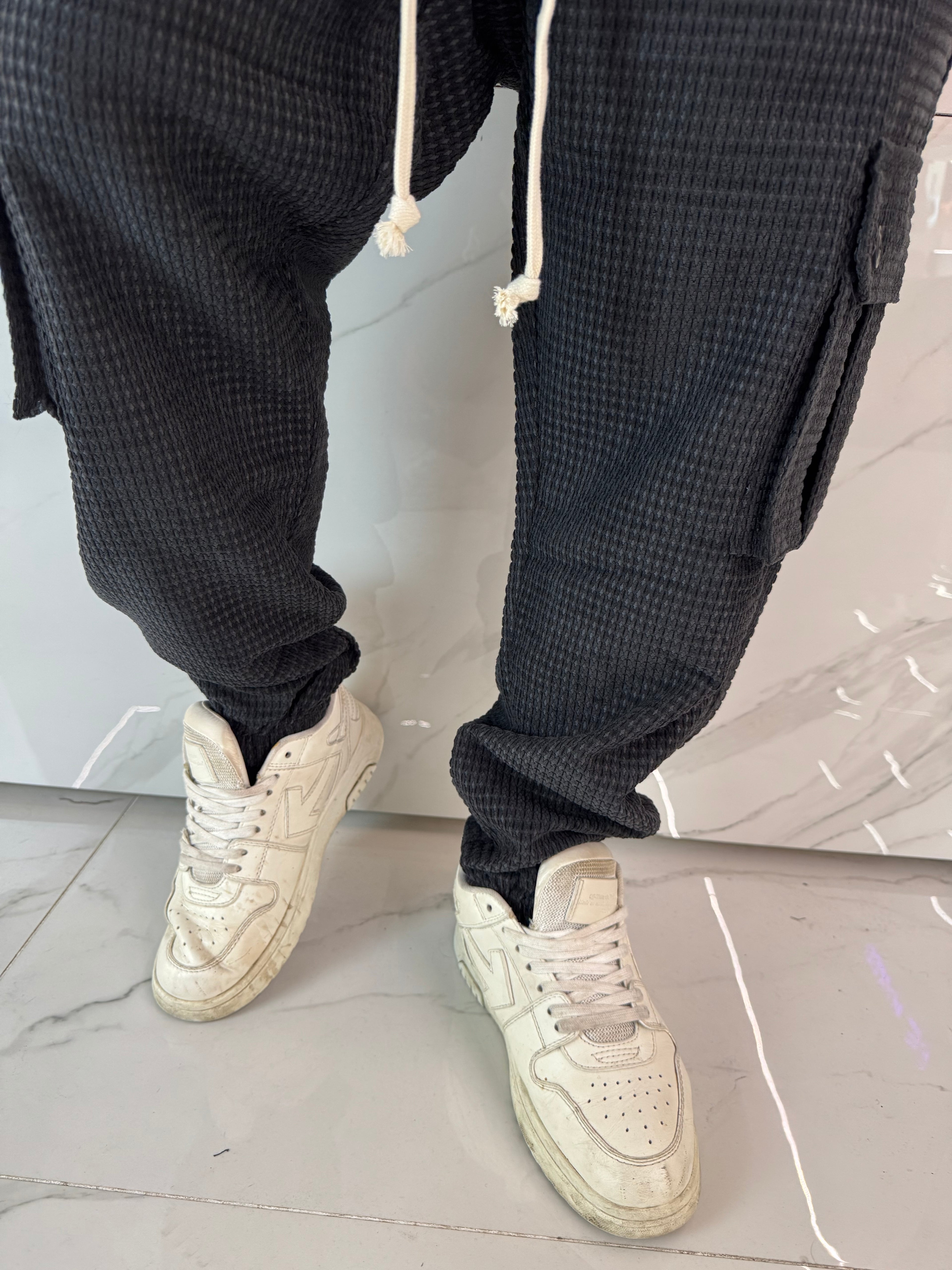 Pantalone tuta nero