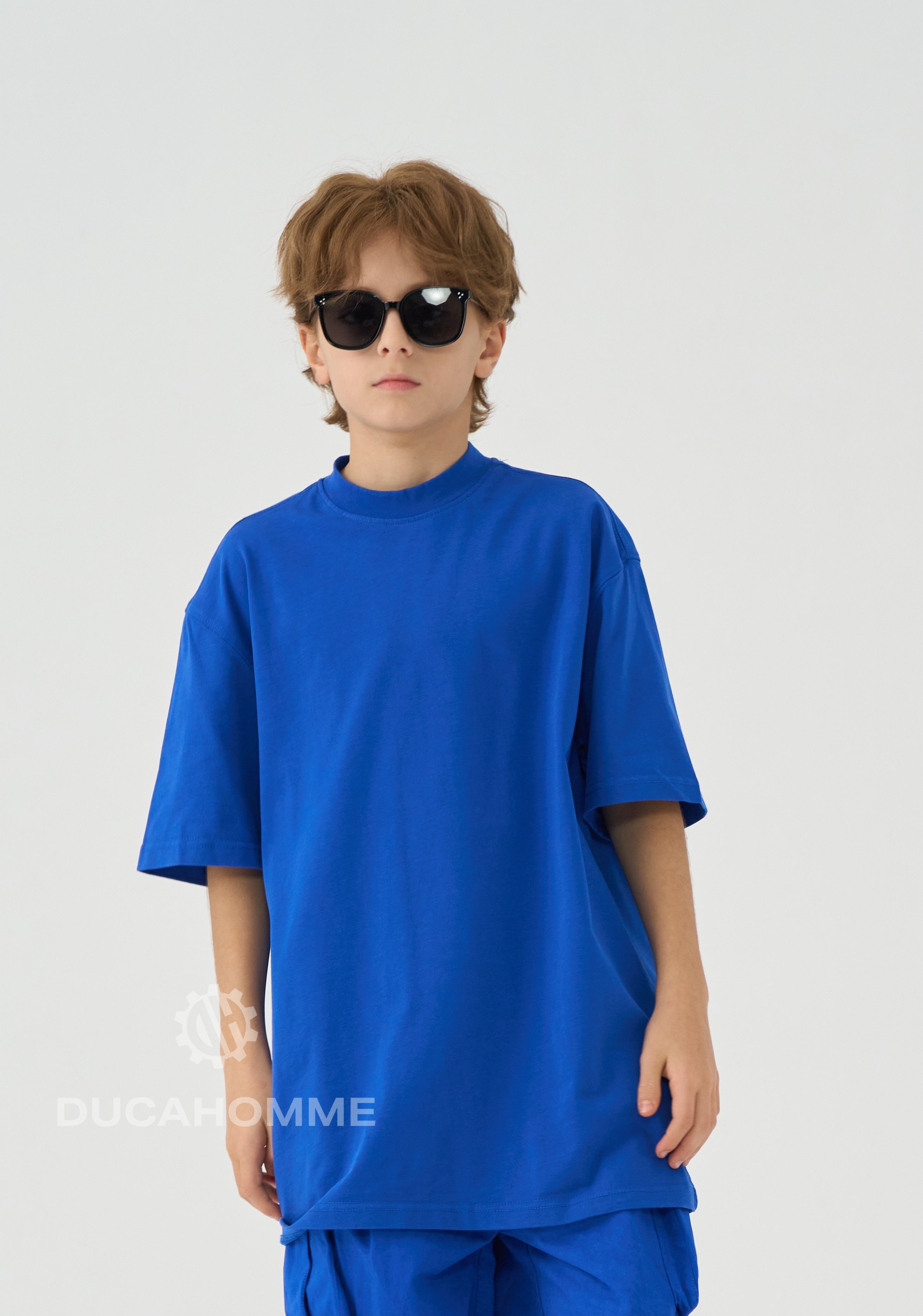 T-Shirt bambino Blu Royal