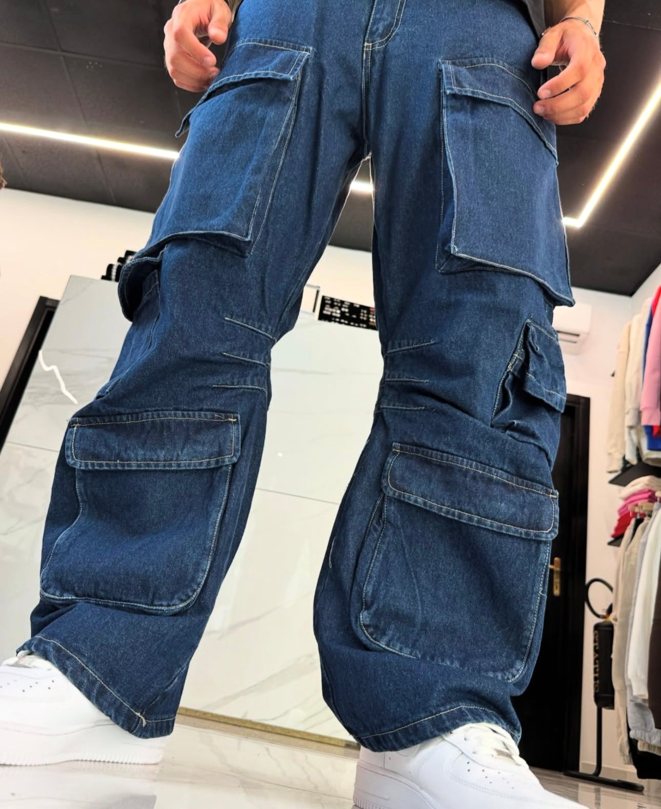 Jeans cargo Over Baggy