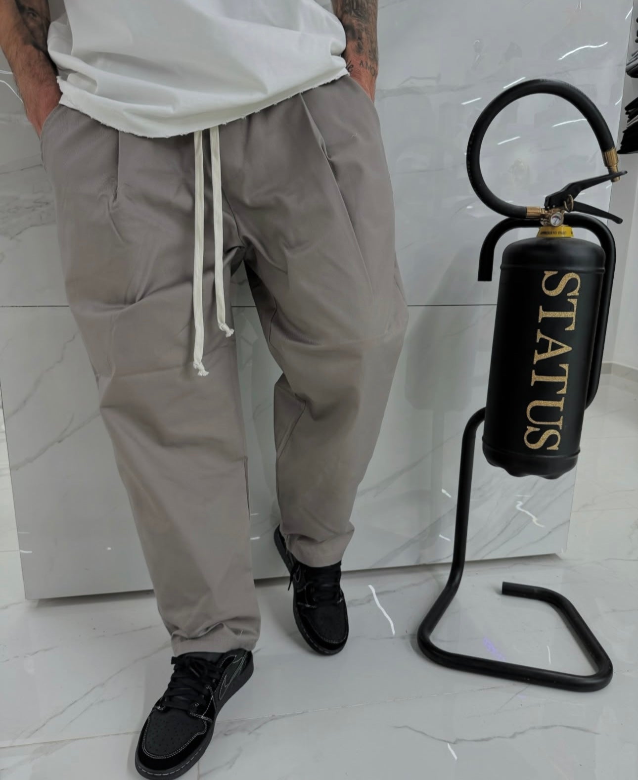 Pantalaccio Beige scuro
