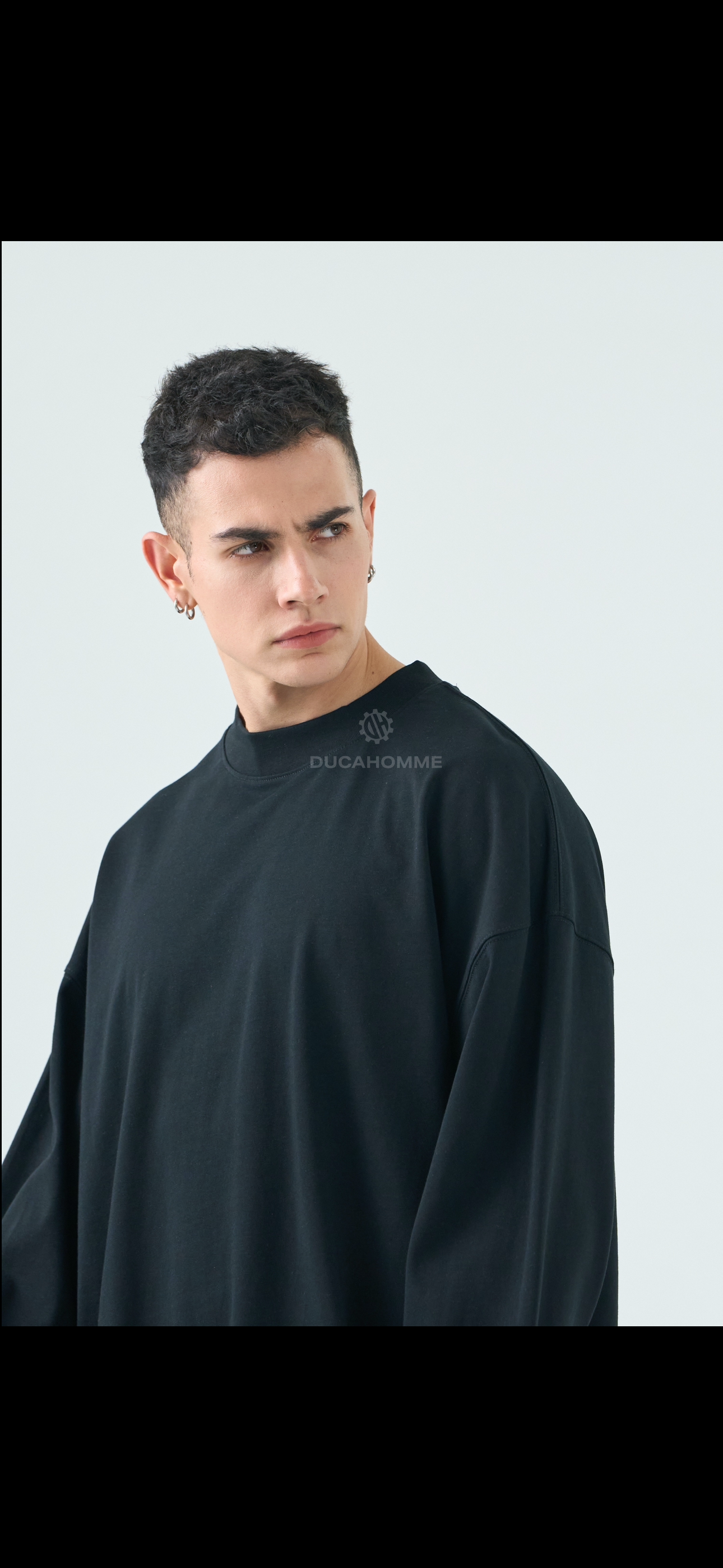 T-Shirt Maniche lunghe Nero