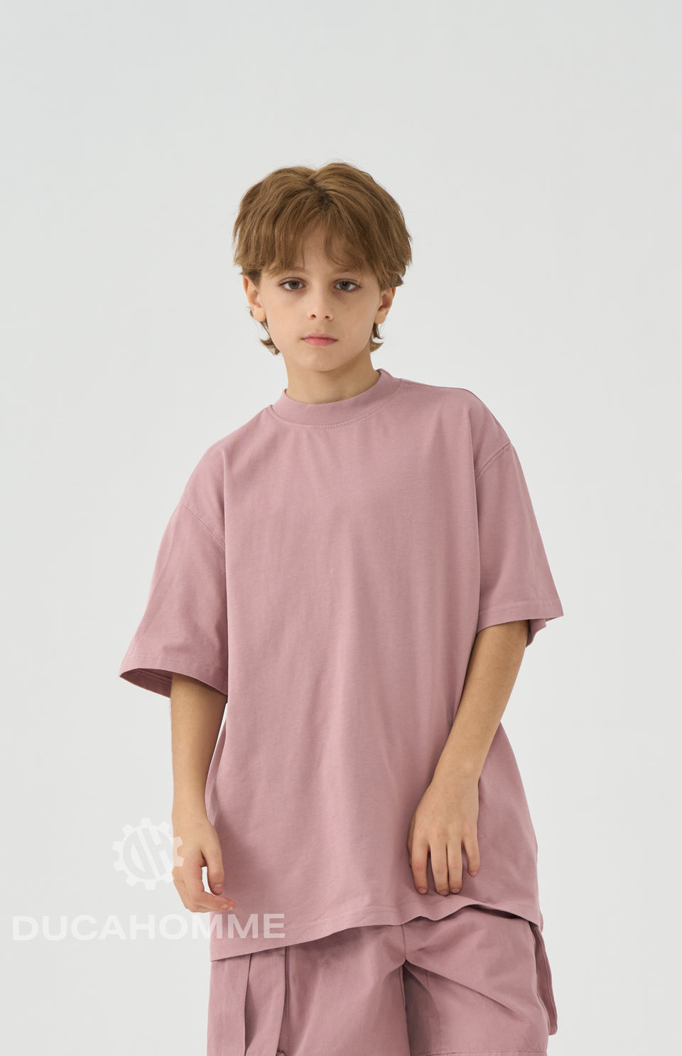 T-Shirt bambino Cipria