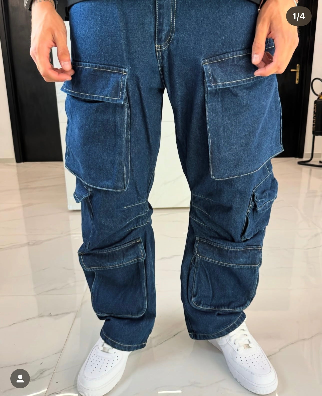 Jeans cargo Over Baggy