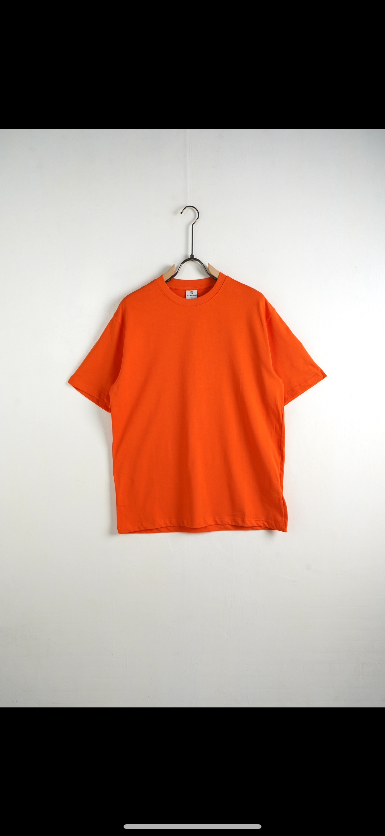 T-Shirt semi Over Arancione