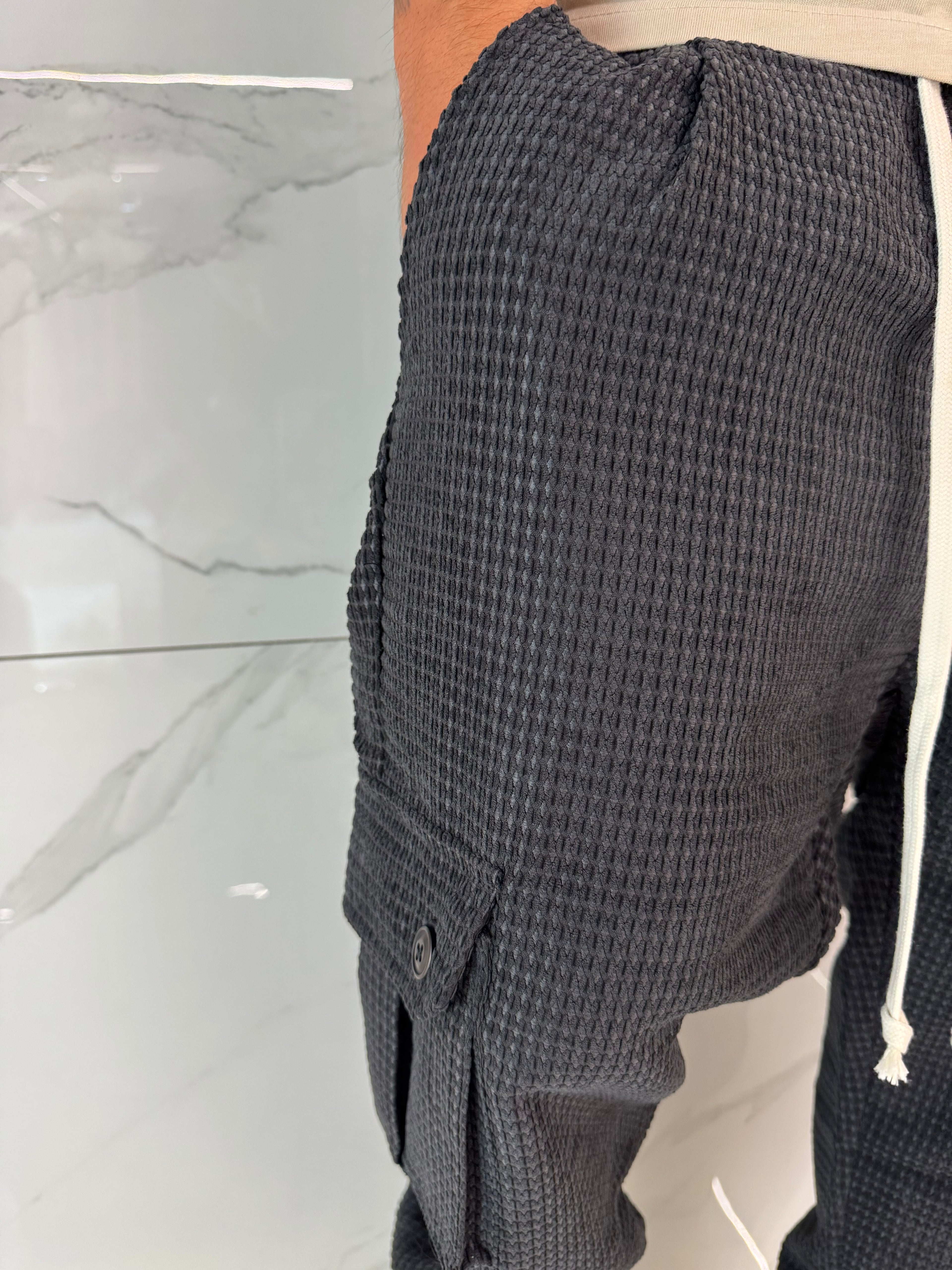 Pantalone tuta nero