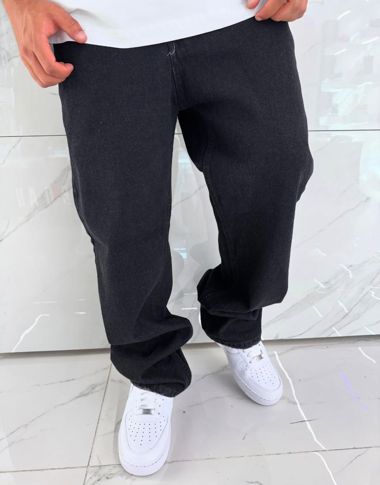 Jeans baggy nero