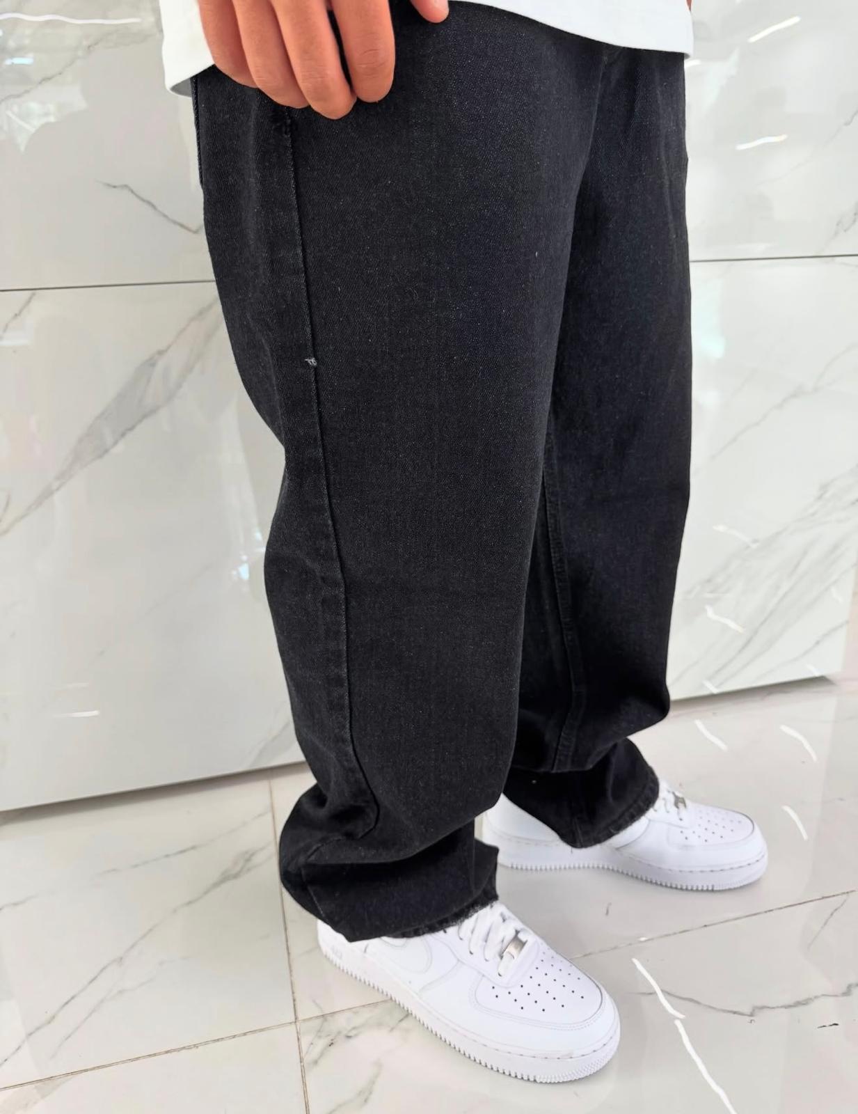 Jeans baggy nero