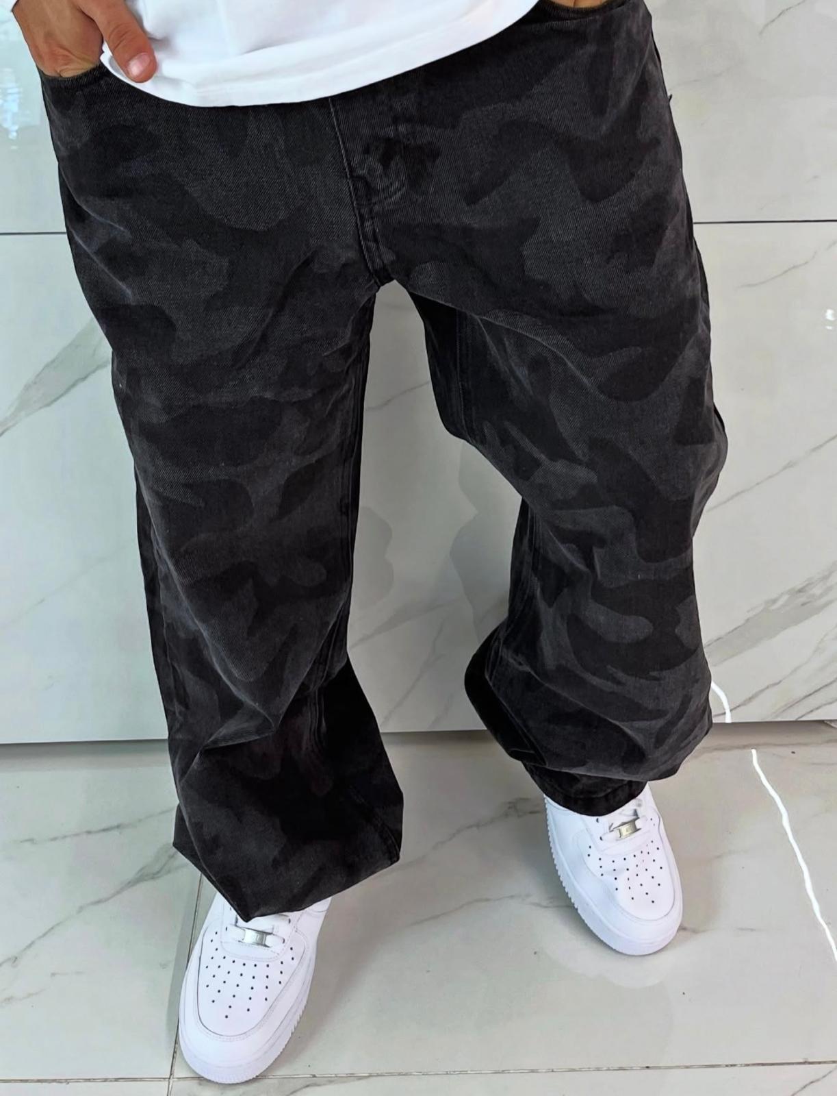 Jeans baggy militari