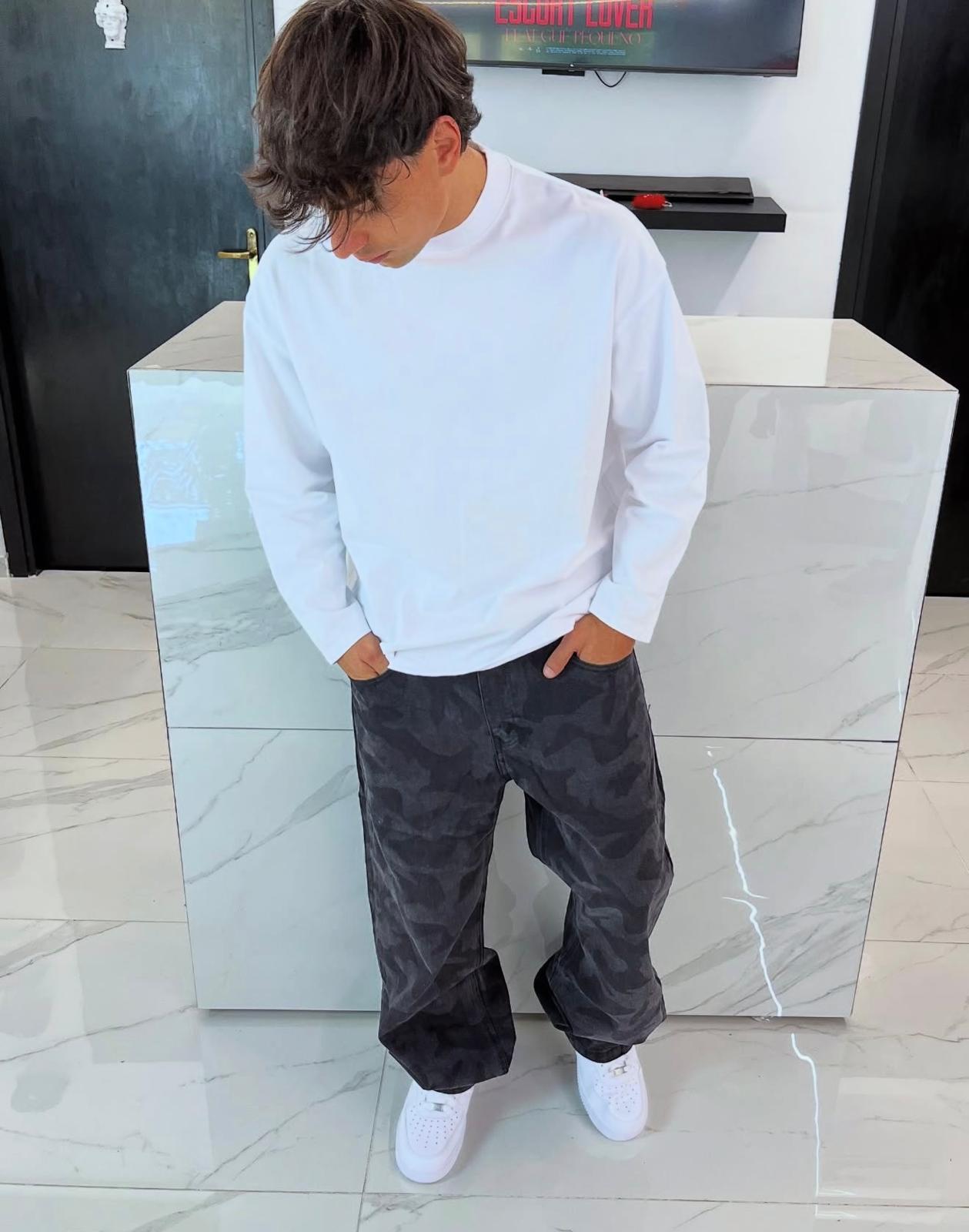 Jeans baggy militari