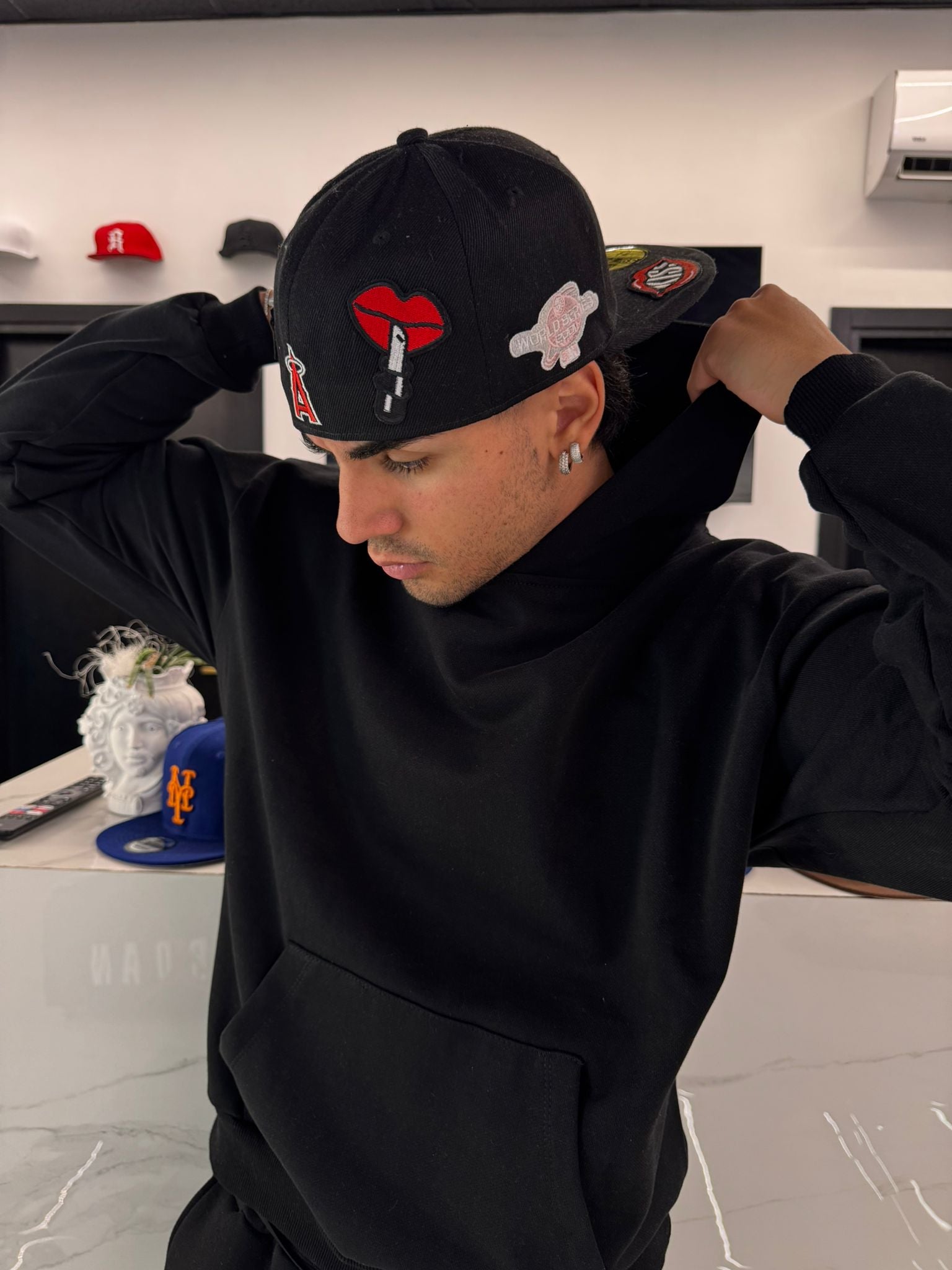 Felpa con cappuccio