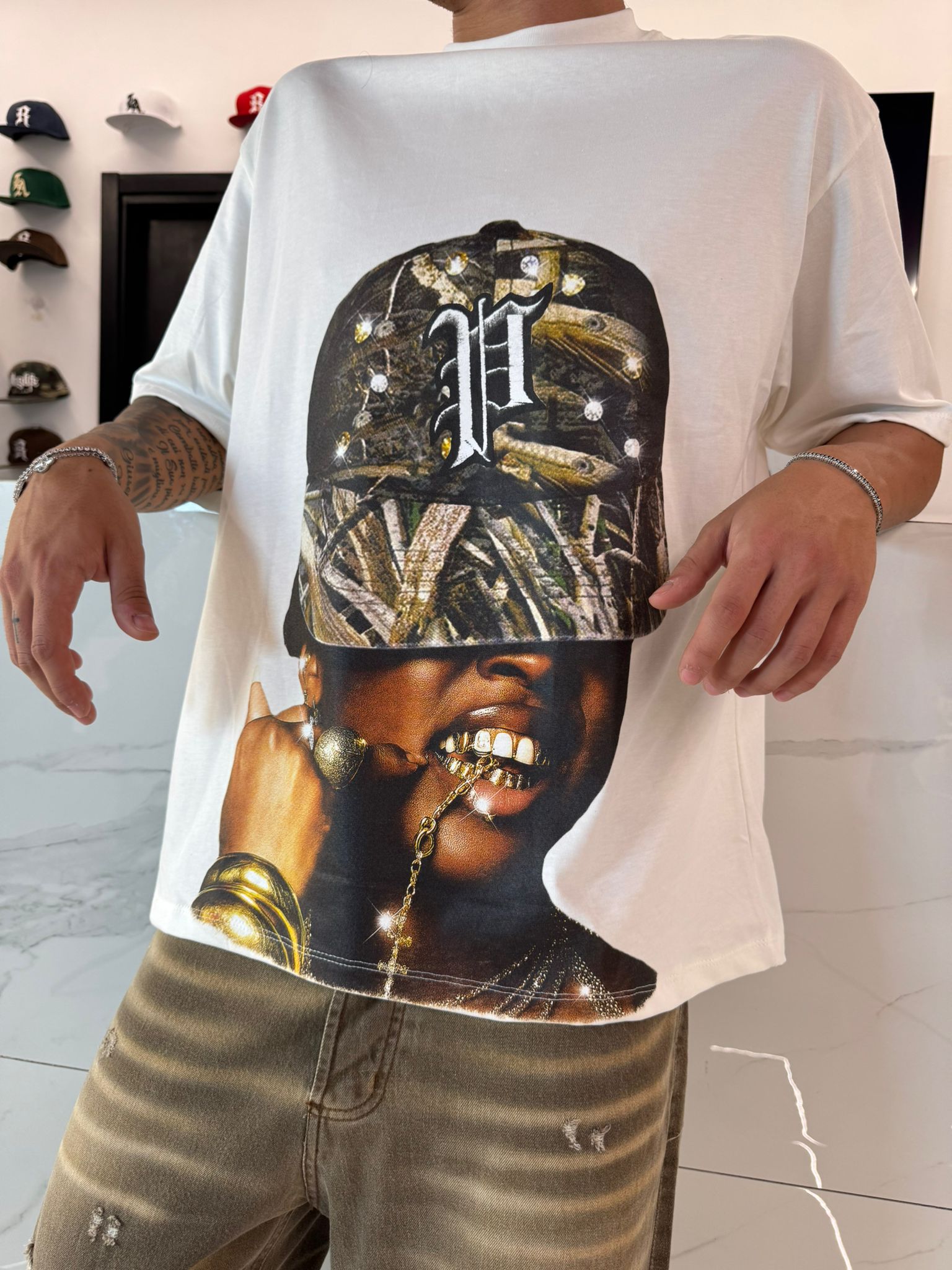 T-shirt con stampa