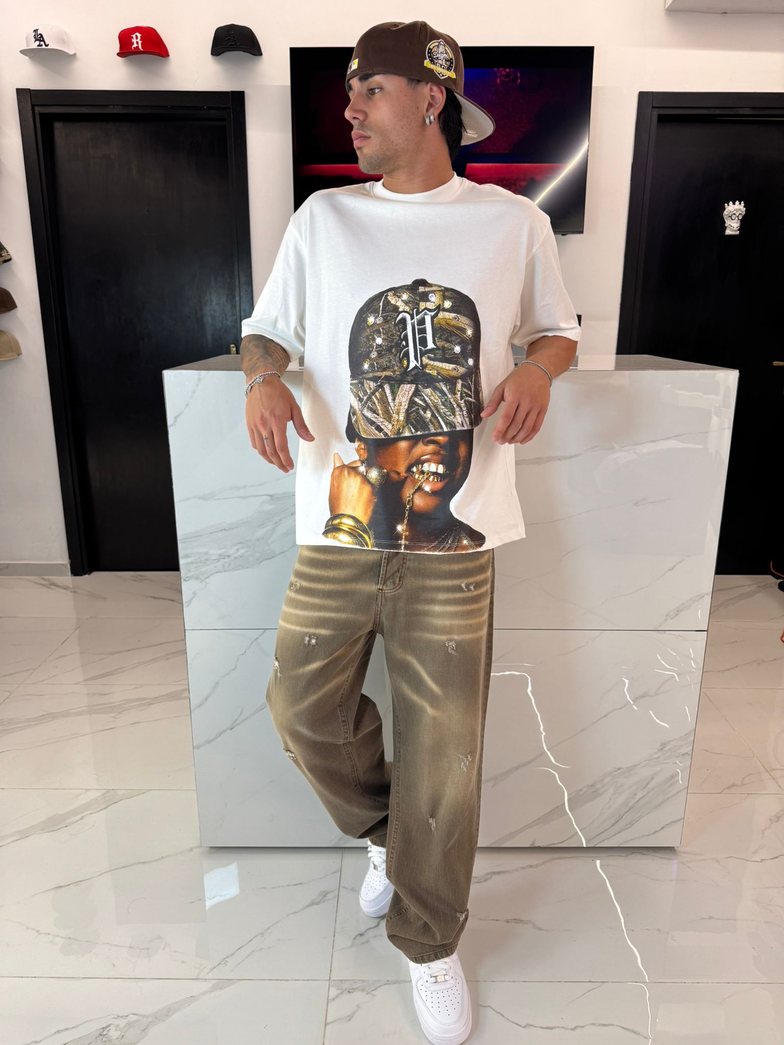 T-shirt con stampa
