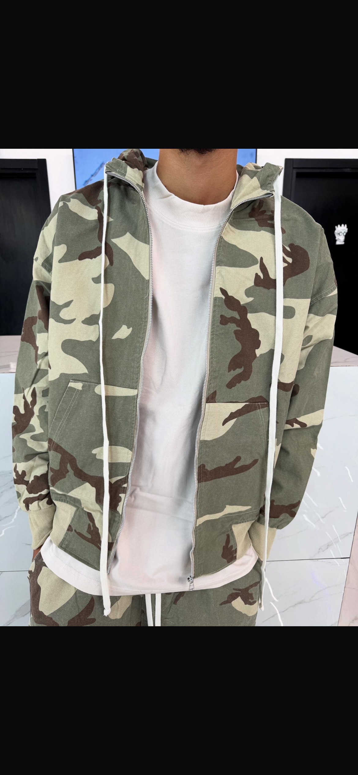 Completo militare verde
